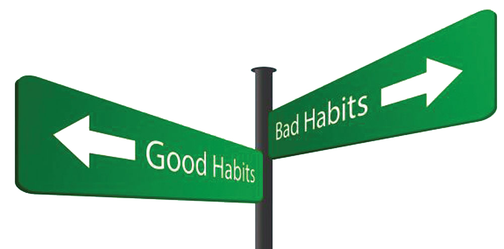 Better habits. Good and Bad Habits. Good Habits Bad Habits. Картинка Habits. Bad Habits картинки.